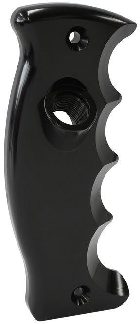Button Pistol Grip Side Plate Drivers Side Handle Black AF72-9913BLK - Aeroflow