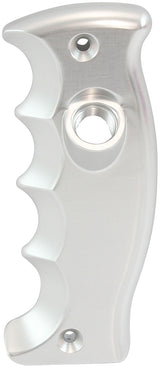 Button Pistol Grip Side Plate Passengers Side Handle Silver AF72-9917 - Aeroflow