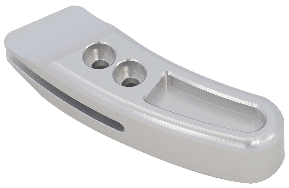 Silver Reverse Extended Lock Out Cover Billet Nitro Pistol Attack AF72-9921 - Aeroflow