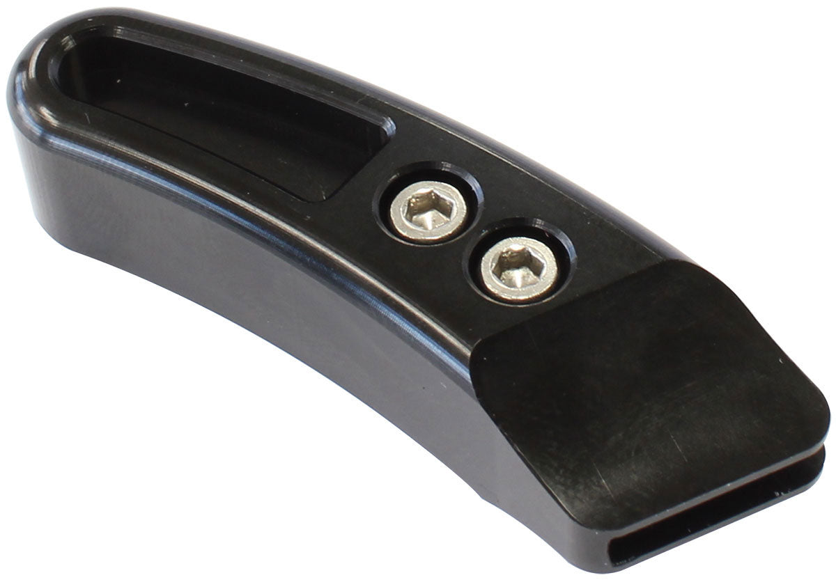 Black Reverse Extended Lock Out Cover Billet Nitro Pistol AF72-9921BLK - Aeroflow