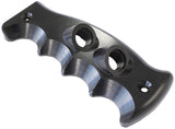 Dual Button Pistol Grip Side Plate Drivers Handle Black AF72-9923BLK - Aeroflow