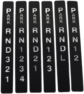 Black Indicator Window Kit For Nitro Pistol Shifter AF72-9942 - Aeroflow