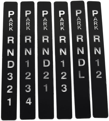 Black Indicator Window Kit For Nitro Pistol Shifter AF72-9942 - Aeroflow