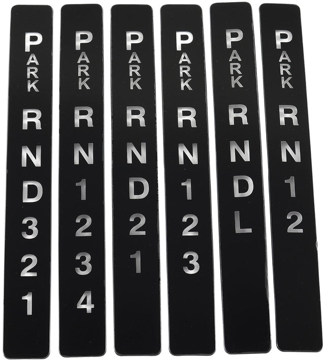 Black Indicator Window Kit For Nitro Pistol Shifter AF72-9942 - Aeroflow