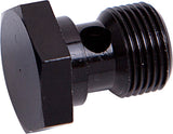 Banjo Bolt 3/8 x 20 Thread Black AF722-03BLK - Aeroflow