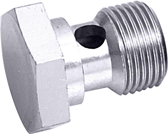 Banjo Bolt M12 x 1.5 Thread Silver AF724-06S - Aeroflow