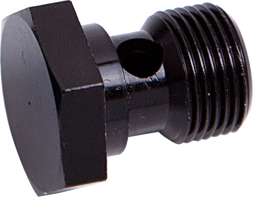 Banjo Bolt M14 x 1.5 Thread Black AF725-06BLK - Aeroflow