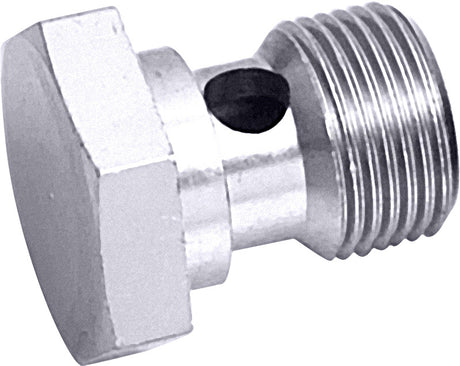 Banjo Bolt M14 x 1.5 Thread Silver AF725-06S - Aeroflow