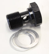 Banjo Bolt 5/8" - 20 Thread AF726 - 06BLK - Aeroflow - AN Fittings & Hose Ends - Aeroflow