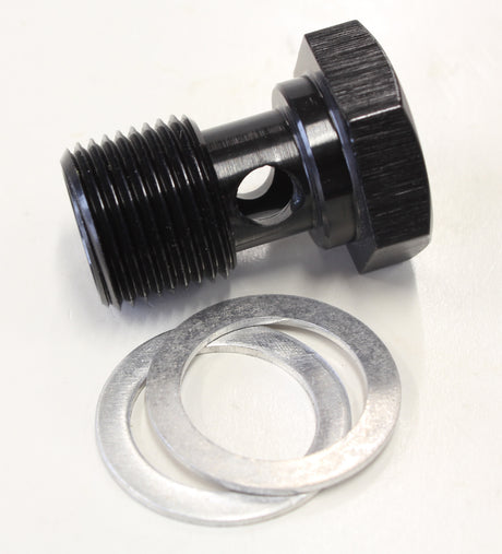 Banjo Bolt 5/8"-20 Thread AF726-06BLK - Aeroflow