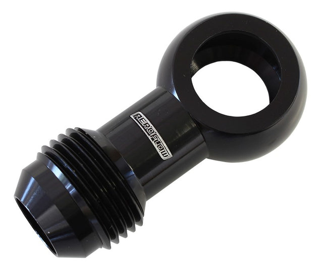 Banjo 18mm To -10AN Black AF726-10BLK - Aeroflow