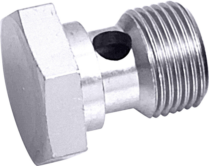 Banjo Bolt 1/2 x 20 UNF Thread Silver AF727-06S - Aeroflow