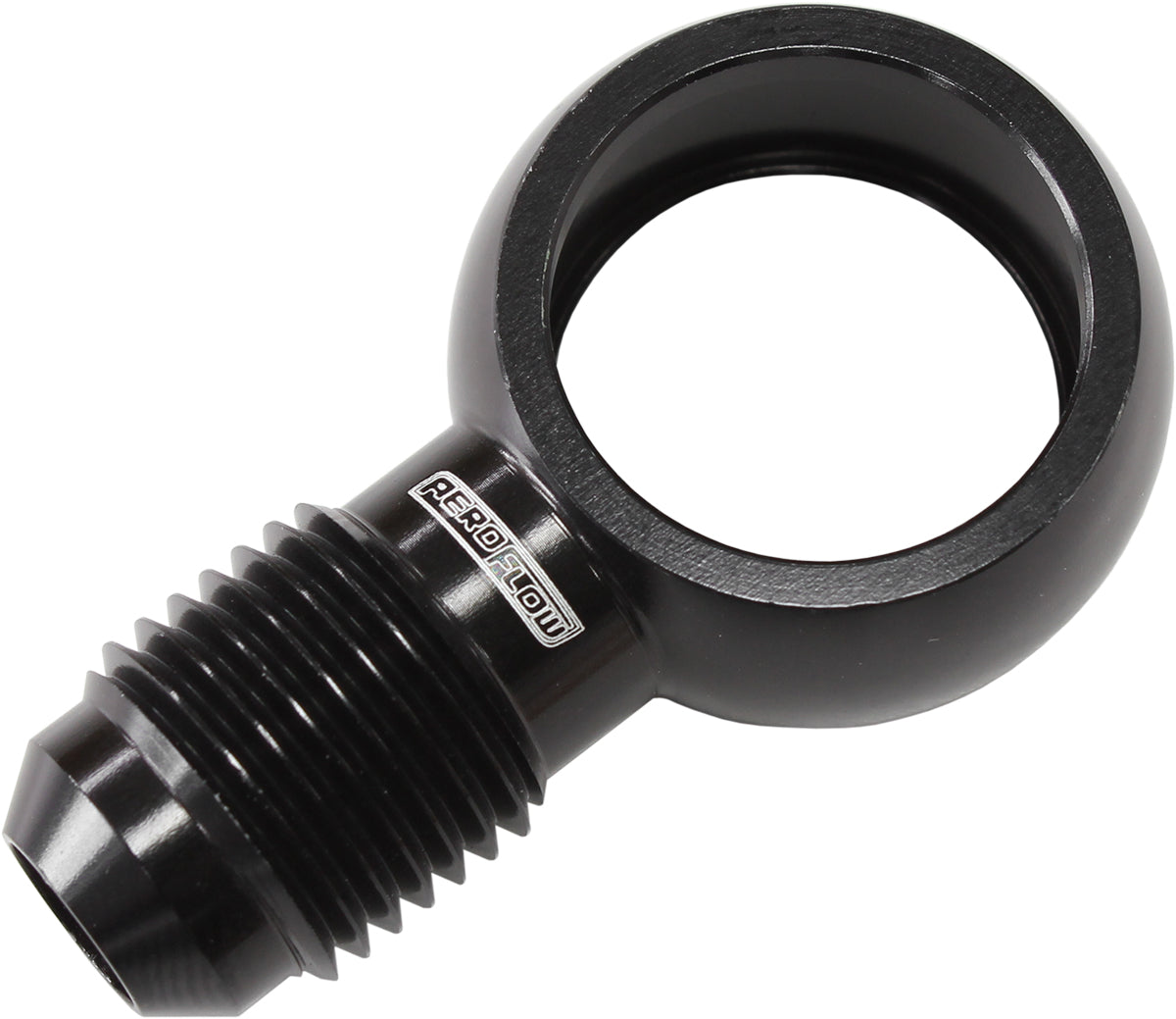 Banjo 18mm To -6AN Black AF728-06BLK - Aeroflow