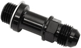Metric M14 x 1.5mm To -6 Long Extension 51mm Black Male -6AN AF732-06LBLK - Aeroflow