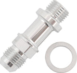 Metric M14 x 1.5mm To -6 Long Extension 51mm Silve Male -6AN AF732-06LS - Aeroflow
