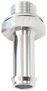 Metric M18 x 1.5mm To 3/8 Barb Silver Male M18 x 3/8" Barb AF734-00S - Aeroflow