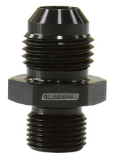 Metric M12 x 1.0mm To -6AN Black Male M12 x 1.0mm To -6AN AF738-06BLK - Aeroflow
