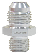 Metric M12 x 1.0mm To -6AN Silver Male M12 x 1.0mm To -6AN AF738-06S - Aeroflow