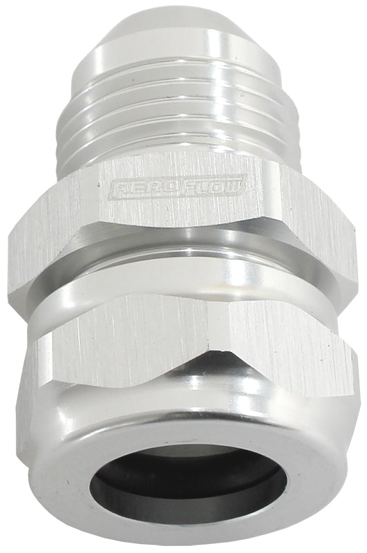 3/4" Barb To -10AN Adapter Silver Convert Male Barb To AN AF741-10-12S - Aeroflow