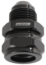 5/8" Barb To -12AN Adapter Black Convert Male Barb To AN AF741-12-10BLK - Aeroflow