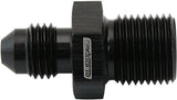 Metric M14 x 1.25mm To -4AN Black Male M14 X1.25mm To -4AN AF742-04BLK - Aeroflow