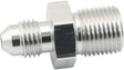 Metric M14 x 1.25mm To -4AN Silver Male M14 X1.25mm To -4 AF742-04S - Aeroflow