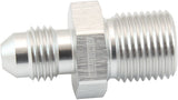 Metric M14 x 1.25mm To -6AN Silver Male M14 x 1.25mm To -6AN AF742-06S - Aeroflow