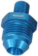 Metric M10 x 1.0mm To -8AN Blue Male M10 x 1.0mm To -8AN AF743-08 - Aeroflow