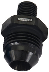 Metric M10 x 1.0mm To -8AN Black Male M10 x 1.0mm To -8AN AF743-08BLK - Aeroflow