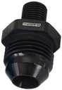 Metric M10 x 1.0mm To -8AN Black Male M10 x 1.0mm To -8AN AF743-08BLK - Aeroflow