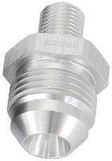 Metric M10 x 1.0mm To -8AN Silver Male M10 x 1.0mm To -8AN AF743-08S - Aeroflow