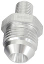 Metric M10 x 1.0mm To -8AN Silver Male M10 x 1.0mm To -8AN AF743-08S - Aeroflow