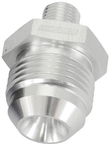 Metric M10 x 1.0mm To -10AN Silver Male M10 x 1.0mm To -10AN AF743-10S - Aeroflow