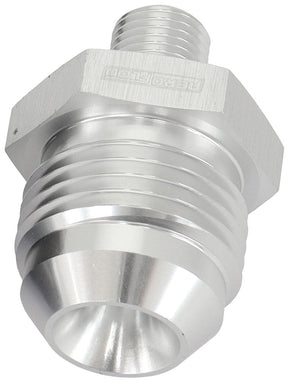 Metric M10 x 1.0mm To -10AN Silver Male M10 x 1.0mm To -10AN AF743-10S - Aeroflow