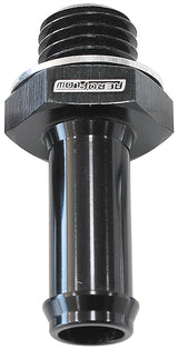 Metric M14 x 1.5 To 3/8" Barb Black Use With 49-1015 Pump AF746-02BLK - Aeroflow
