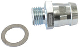 Metric M14 x 1.5 To 5/8" Shortbarb Sit Boosted Turbo Steel AF746-04ST - Aeroflow