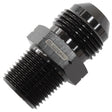 1/2" BSP Tapered To -8AN British Std Pipe Tapered AF758-08BLK - Aeroflow