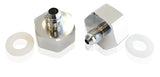 Nitrous Bottle Adapter -4AN Steel Finish Durable For Onoff AF759-04 - Aeroflow