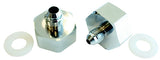 Nitrous Bottle Adapter -6AN Steel Finish Durable For Onoff AF759-06 - Aeroflow