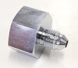 Nitrous Bottle Adapter -4AN Steel Finish Suits Boc Bottle AF760-04 - Aeroflow