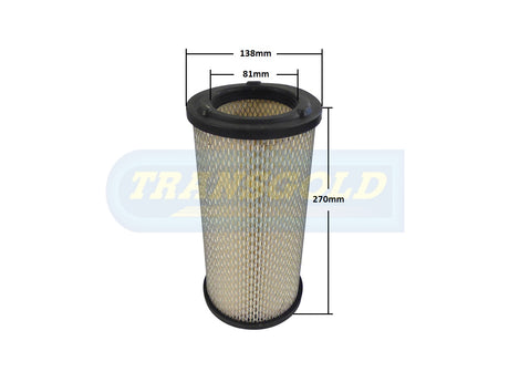 Air Filter Toyota Forklift P82-7654 AF7654 - Transgold | Universal Auto Spares