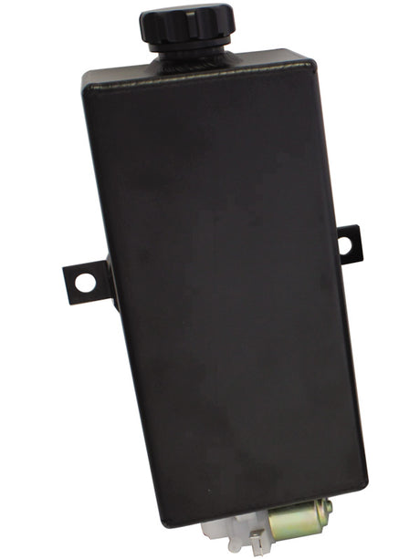 Fabricated Black Washer Tank With MOTOR-L, W, H=80 x 100 x 210mm AF77-1000BLK - Aeroflow