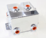 Fabric Alloy Univ Tank 1L x 6 -8 ORB Polished With Mount Tabs AF77-1010 - Aeroflow