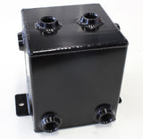 Fabric Alloy Univ Tank 2L x 6 -8 ORB Black With Mount Tabs AF77-1011BLK - Aeroflow