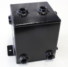 Fabric Alloy Univ Tank 2L x 6 -8 ORB Black With Mount Tabs AF77-1011BLK - Aeroflow