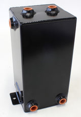 Fabric Alloy Univ Tank 4L x 6 -8 ORB Black With Mount Tabs AF77-1013BLK - Aeroflow
