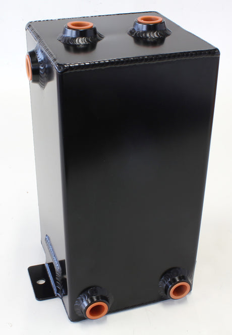 Fabric Alloy Univ Tank 4L x 6 -8 ORB Black With Mount Tabs AF77-1013BLK - Aeroflow