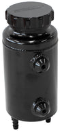Universal Radiator Overflow Tank 8" x 3.5" -4 ORB Black AF77-1015BLK - Aeroflow
