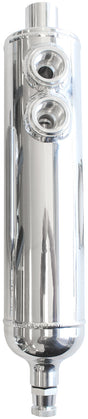 Universal Breather Tank F/Male 2 x -12ORB 13" x 3" Polished AF77-1017 - Aeroflow