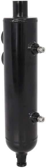 Universal Breather Tank F/Male 2 x -12ORB 13" x 3" Black AF77-1017BLK - Aeroflow